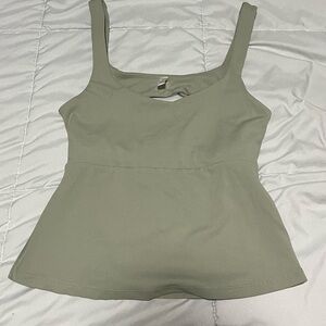 FP Movement by Free People Sage Green Tank Top